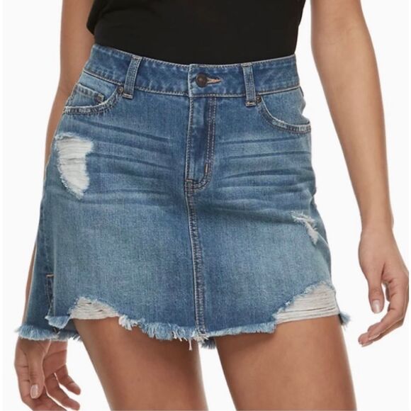 Rewash Dresses & Skirts - Rewash vintage reunion denim skirt size 5 size 27 Msrp $98‎ reformation